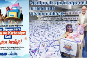 Çantalar Hazır, Kırtasiye Setleri Hazır 
